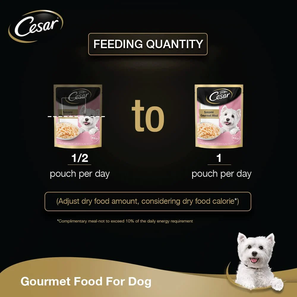 Cesar Adult Sasami Dog Wet Food - Image 5
