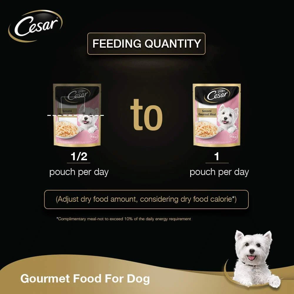 Cesar Sasami & Vegetables in Jelly Adult Dog Wet Food - Image 5