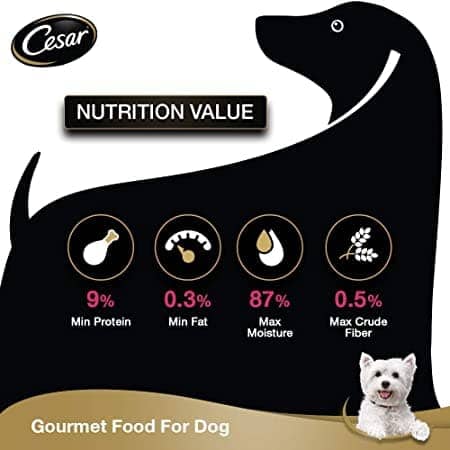 Cesar Sasami & Vegetables Premium Adult Dog Wet Food - Image 4