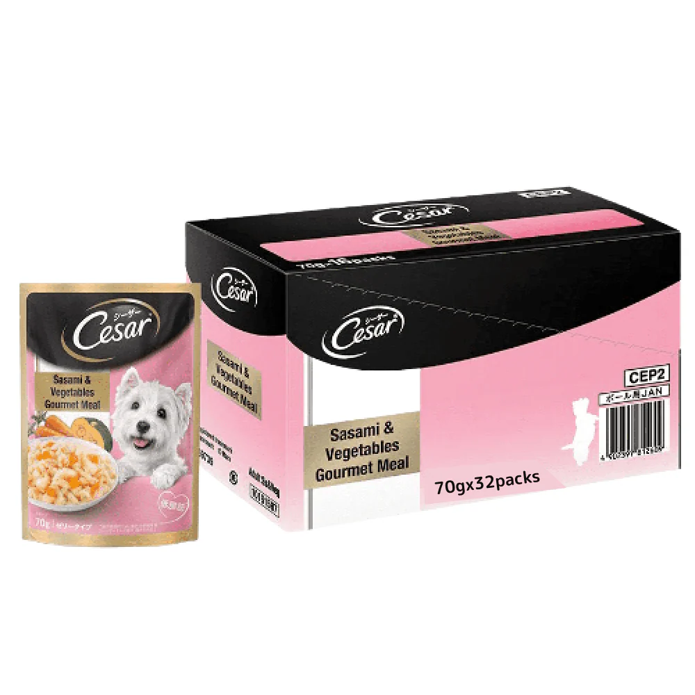Cesar Sasami & Vegetables Premium Adult Dog Wet Food - Image 6