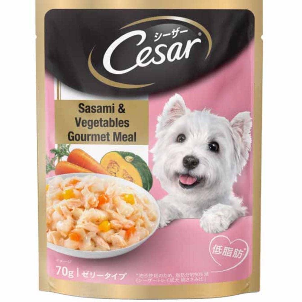 Cesar Sasami & Vegetables Premium Adult Dog Wet Food - Image 2
