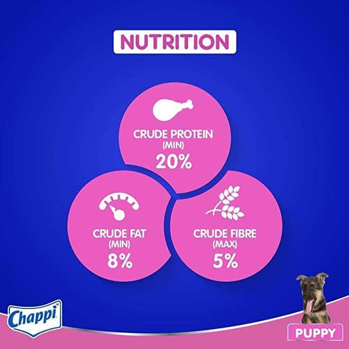 Chappi Chicken & Milk Dry Puppy Food - Image 3
