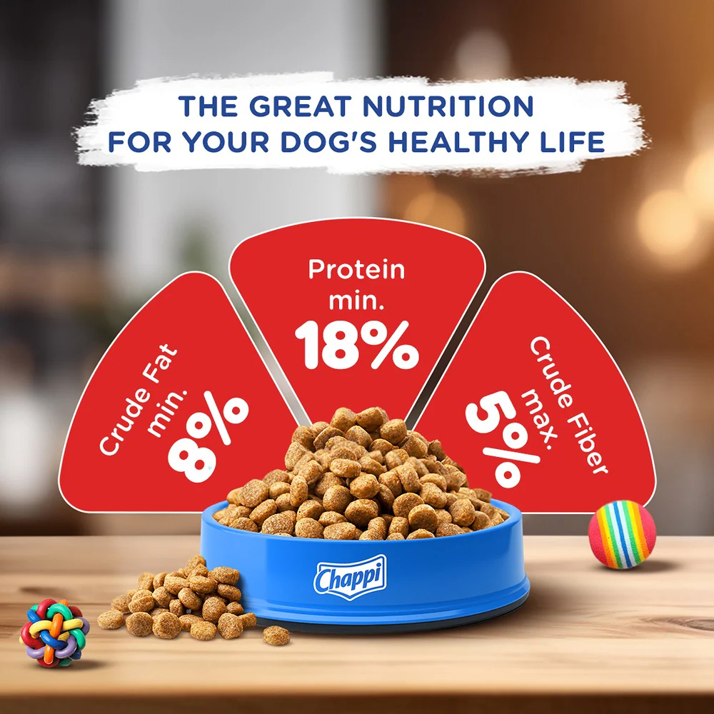 Chappi Chicken & Rice Adult Dry Dog Food - Image 5