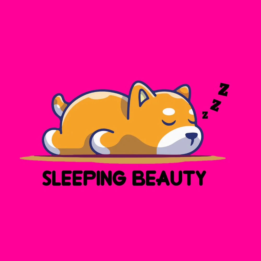 Cheeku Sleeping Beauty Graphic Cotton T Shirt for Dogs and Cats (Fuschia) - Image 4