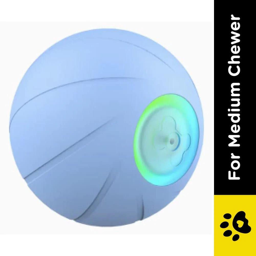 Cheerble Wicked SE Ball Toy for Dogs | For Medium Chewers (Blue) - Image 2