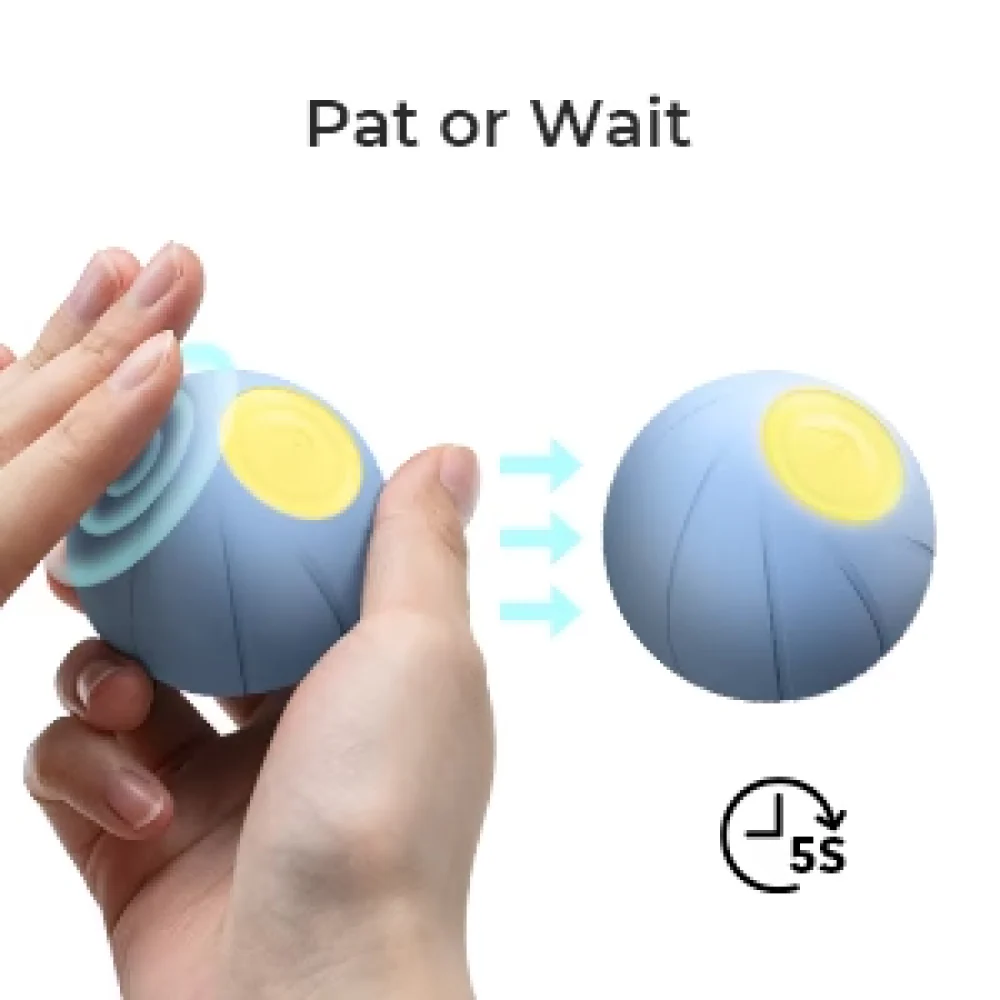 Cheerble Wicked SE Ball Toy for Dogs | For Medium Chewers (Blue) - Image 4