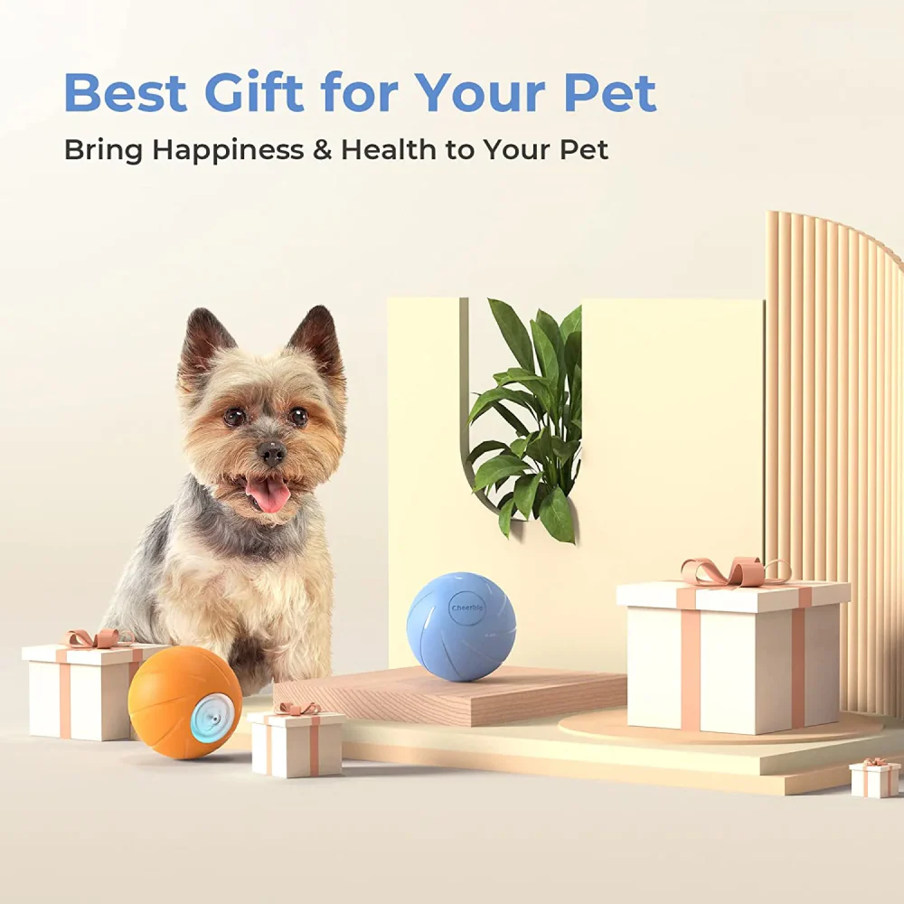 Cheerble Wicked SE Ball Toy for Dogs | For Medium Chewers (Blue) - Image 9