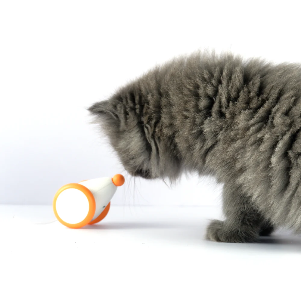 Cheerble Wicked Mouse Interactive Toy for Cats (Orange) - Image 7