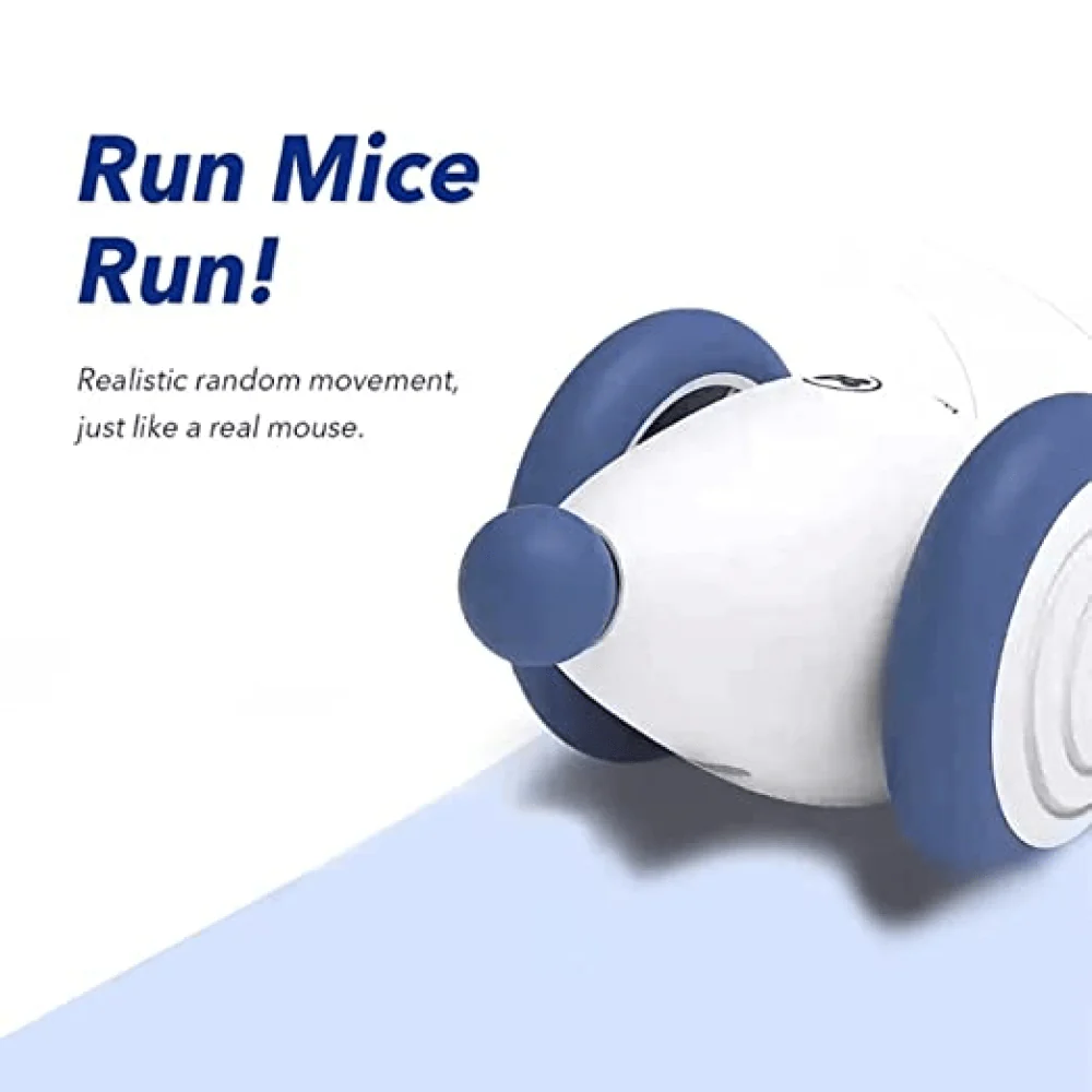 Cheerble Wicked Mouse Interactive Toy for Cats (Blue) - Image 4