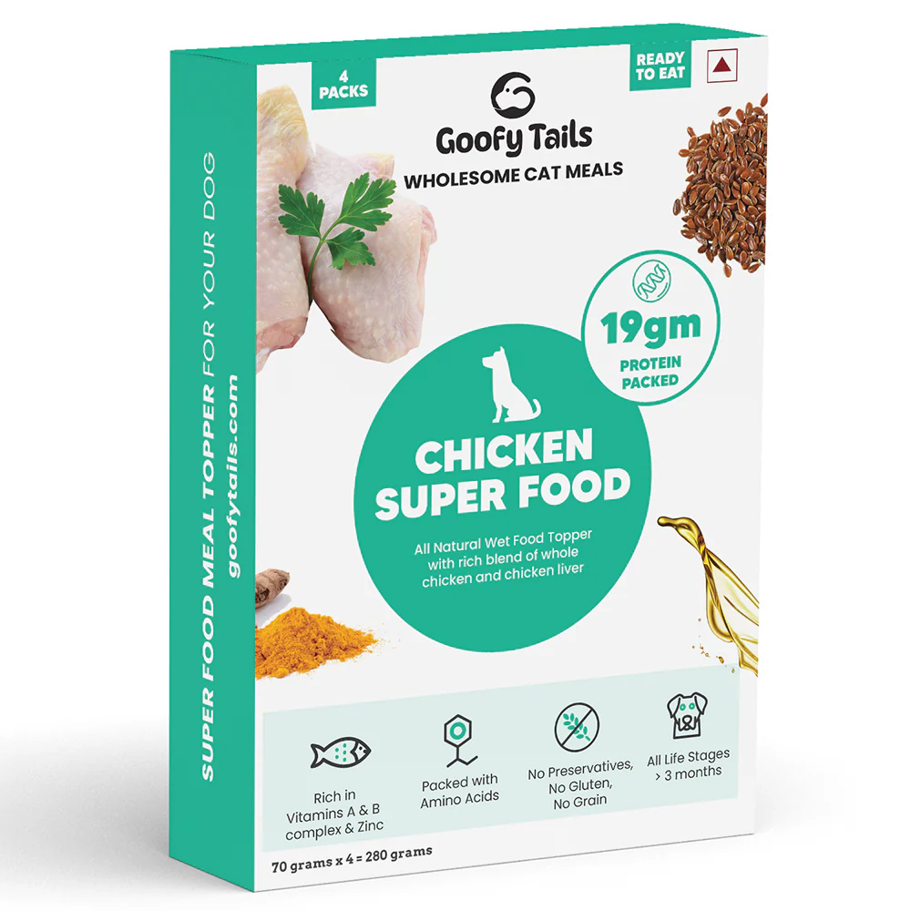 Goofy Tails Chicken Super Food Topper for Dogs & Puppies - Image 3