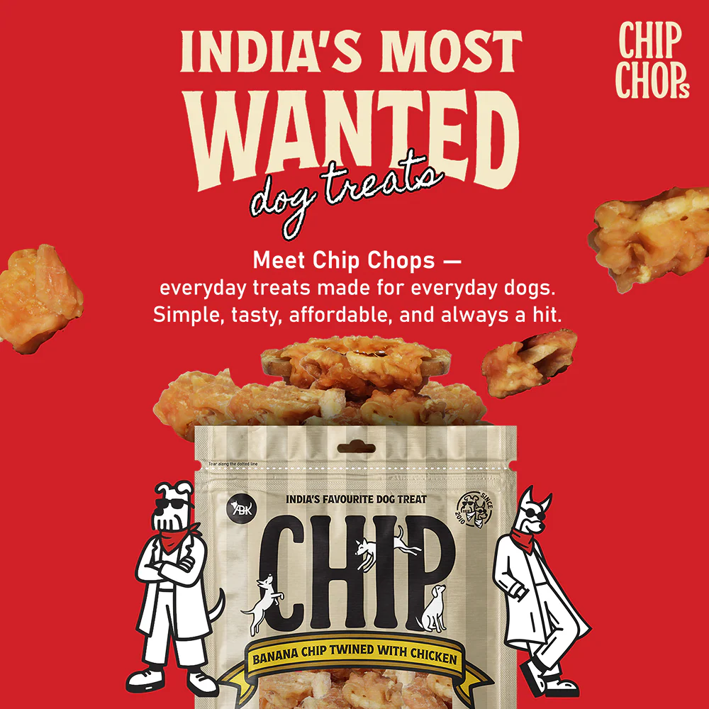Chip Chops Banana with Chicken Chips Dog Treats - Image 3