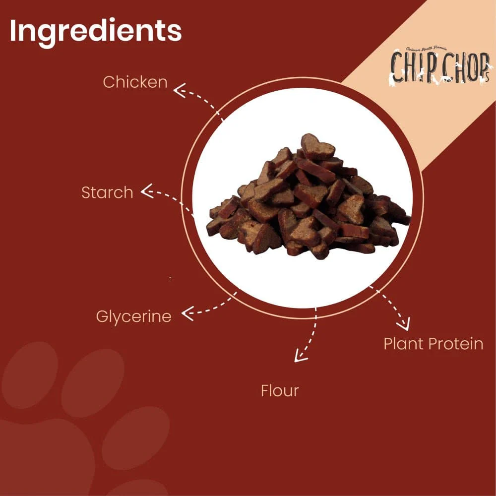 Chip Chops Barbeque Hearts Dog Treats - Image 5