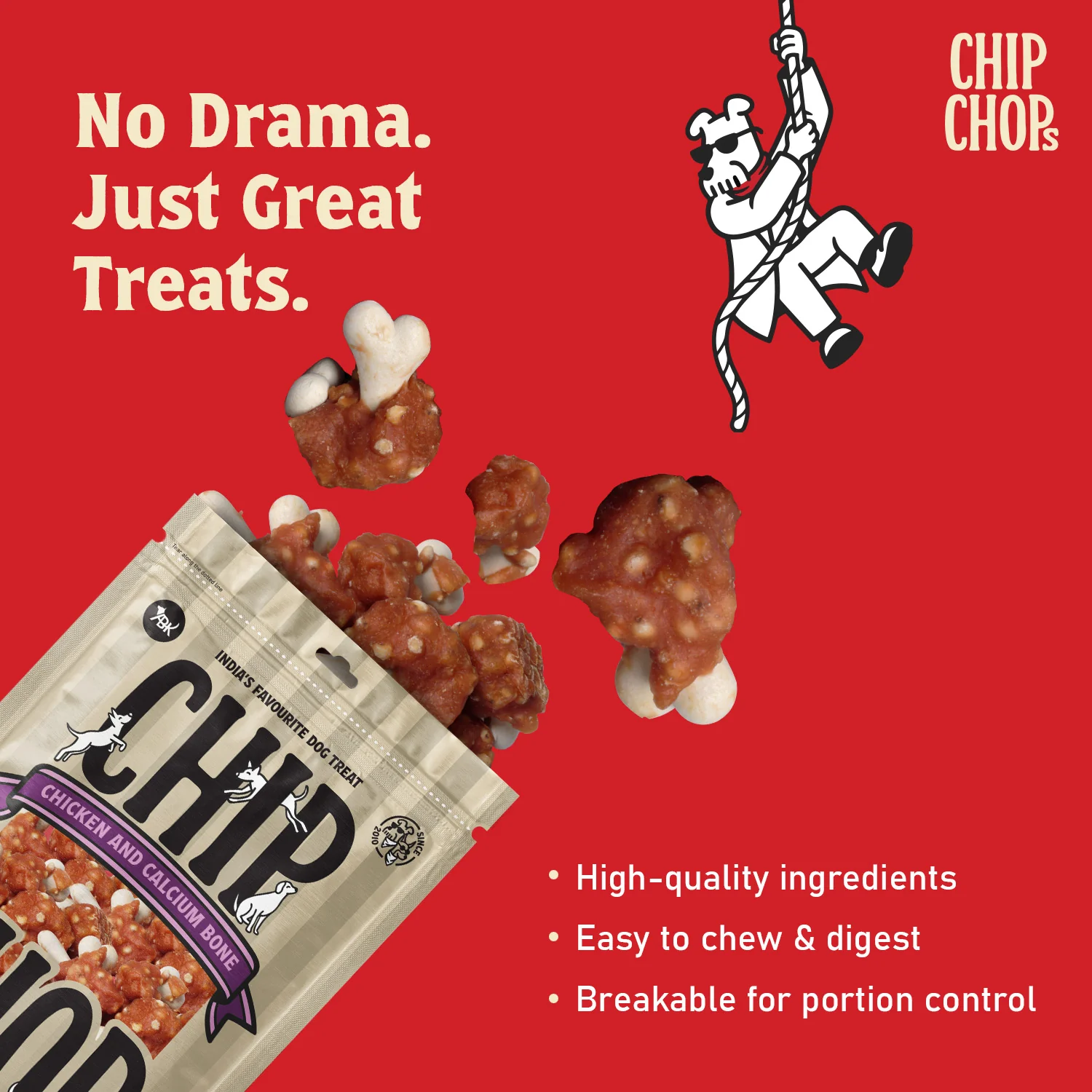 Chip Chops Chicken and Calcium Bone Dog Treats - Image 5