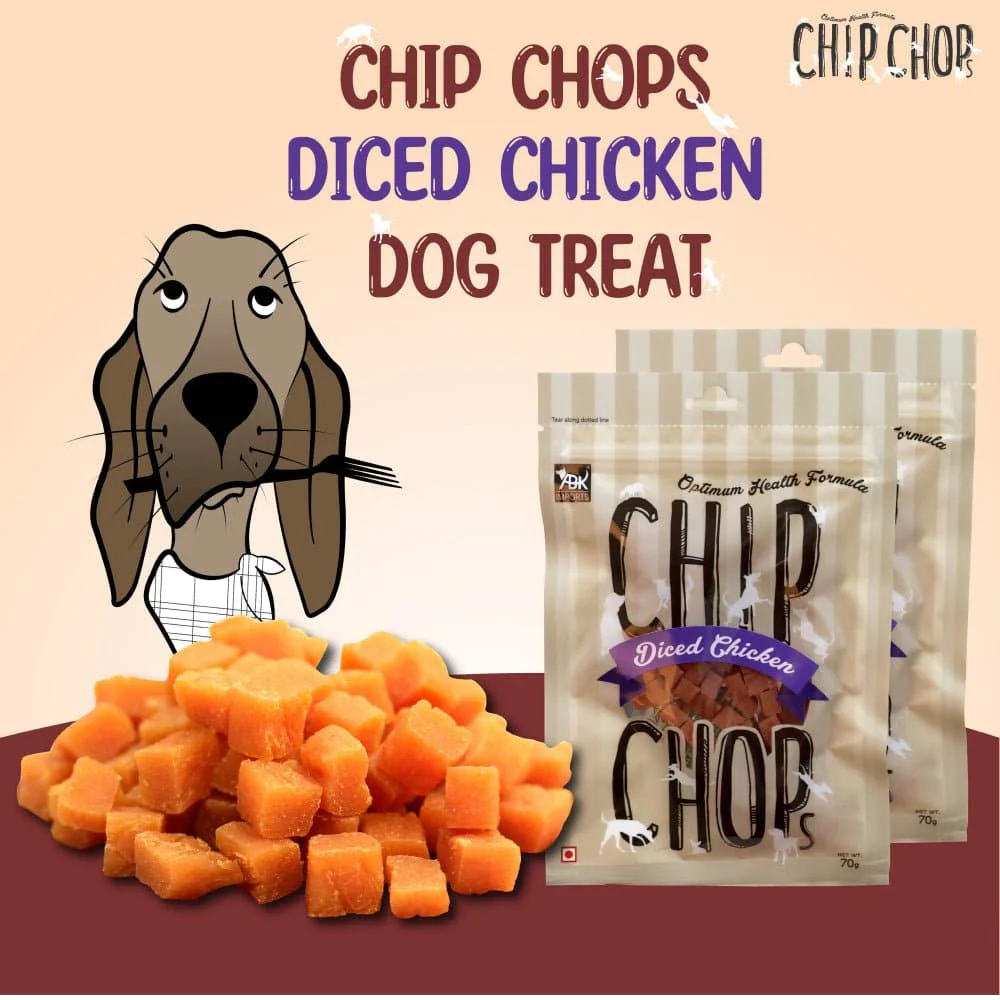 Chip Chops Chicken and Codfish Rolls, Diced Chicken and Chicken and Codfish Sandwich Dog Treats Combo - Image 13