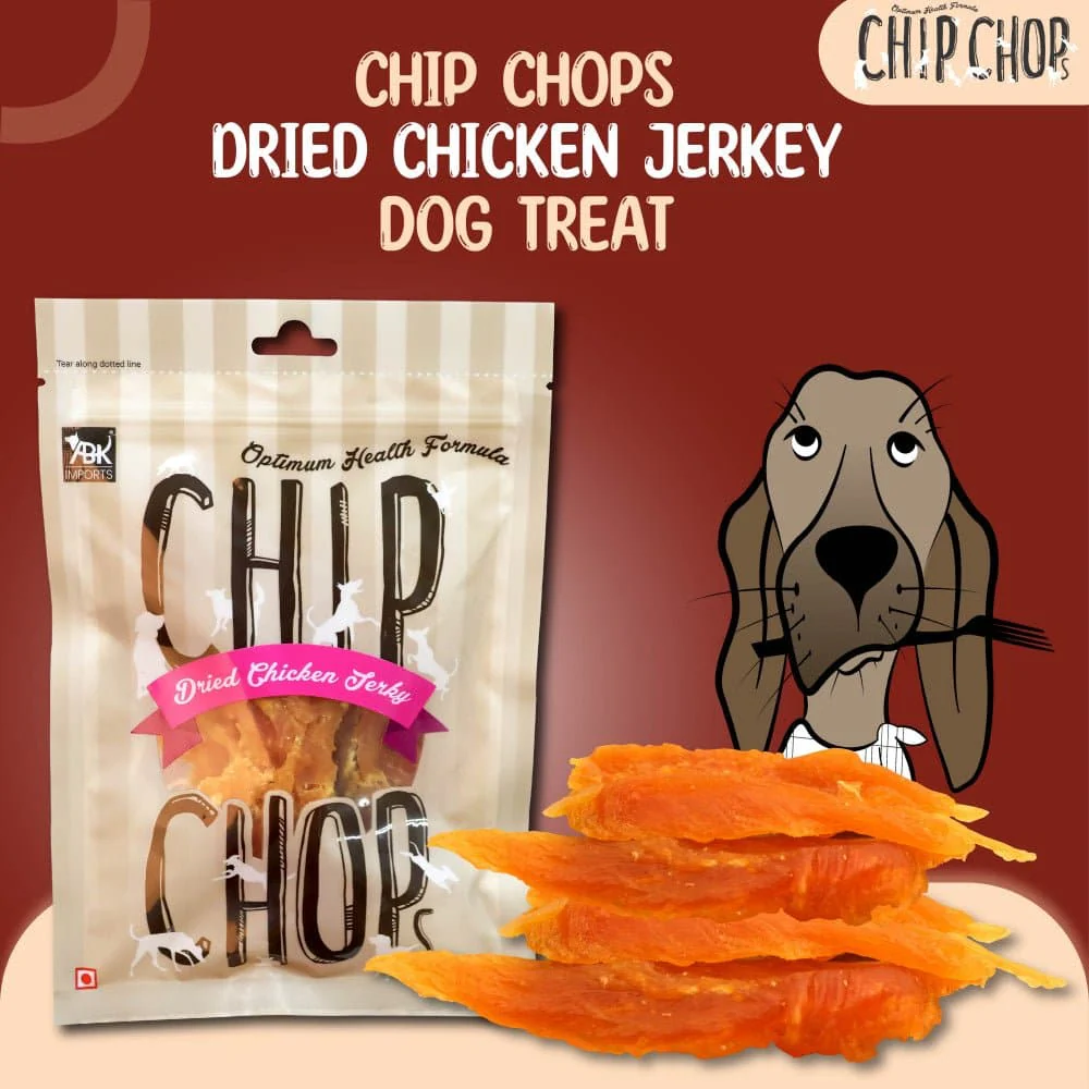 Chip Chops Chicken and Codfish Sandwich,  Sun Dried Chicken Jerky  and Chicken Tenders Dog Treats Combo - Image 14