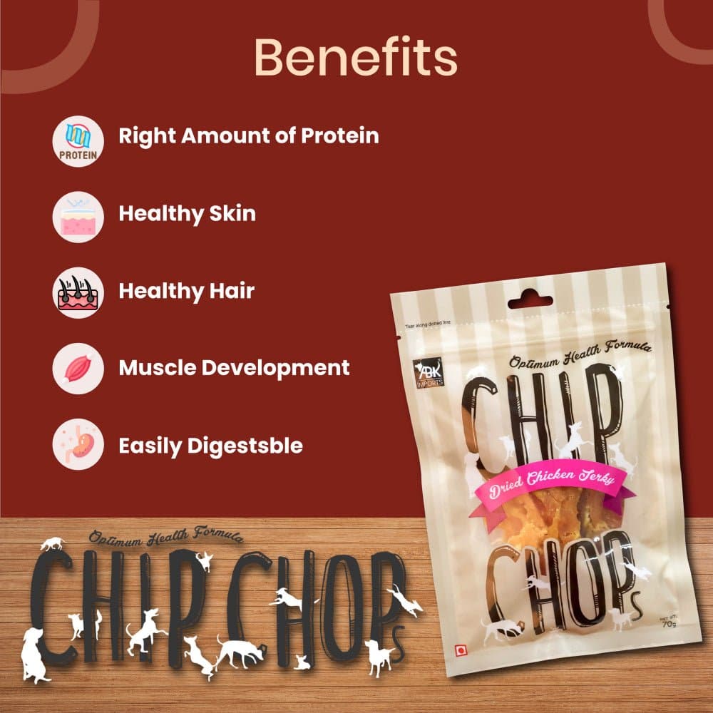Chip Chops Chicken and Codfish Sandwich,  Sun Dried Chicken Jerky  and Chicken Tenders Dog Treats Combo - Image 15