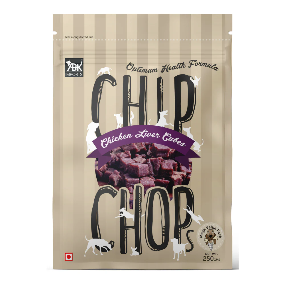 Chip Chops Chicken & Codfish Sandwich and Chicken Liver Cubes Dog Treats Combo - Image 2
