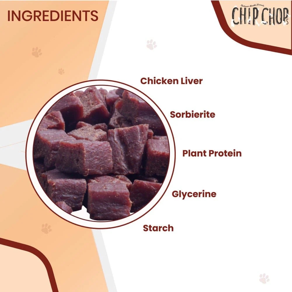 Chip Chops Chicken & Codfish Sandwich and Chicken Liver Cubes Dog Treats Combo - Image 6