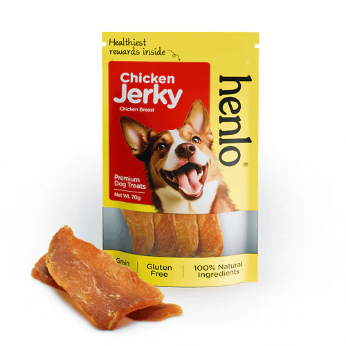 Chip Chops Chicken and Codfish Sandwich and Henlo Chicken Jerky Dog Treats Combo - Image 8