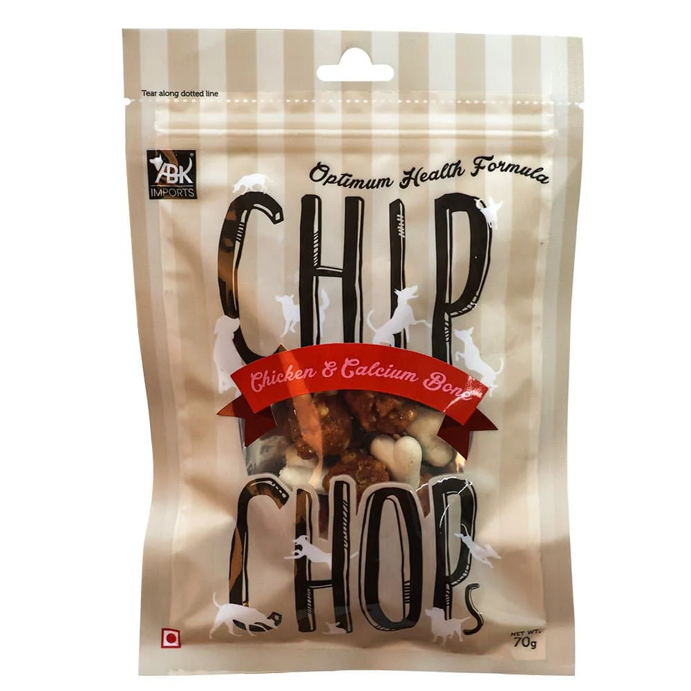 Chip Chops Chicken & Calcium and Chicken Tenders Bone Dog Treats Combo - Image 2