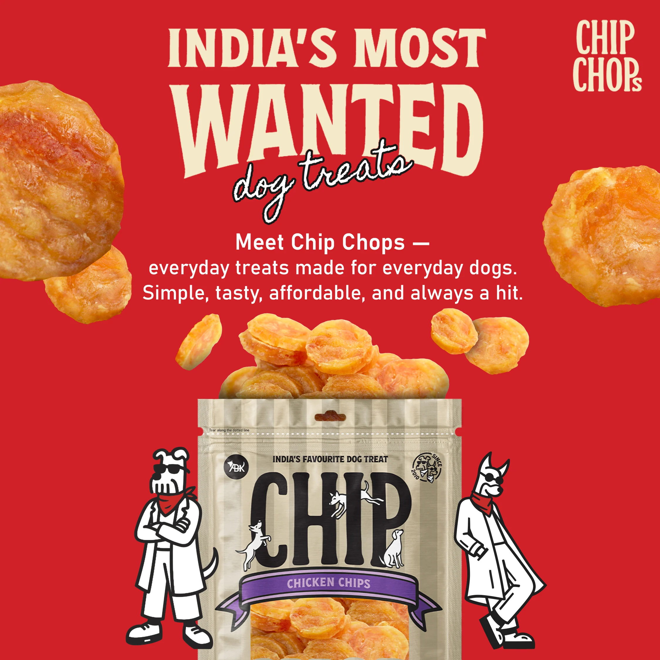 Chip Chops Chicken Chip Coins Dog Treats - Image 2