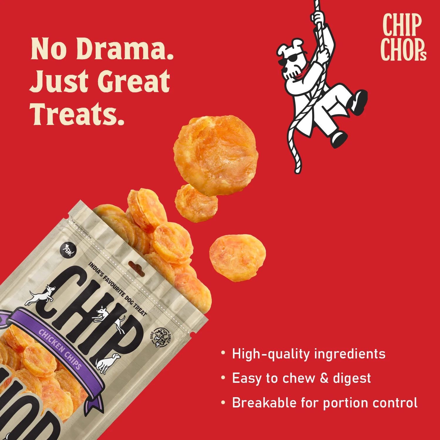 Chip Chops Chicken Chip Coins Dog Treats - Image 3