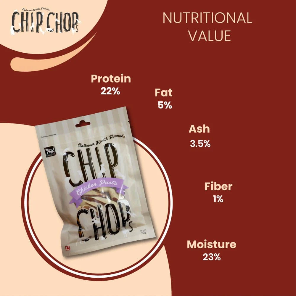 Chip Chops Chicken Pasta Dog Treats - Image 6