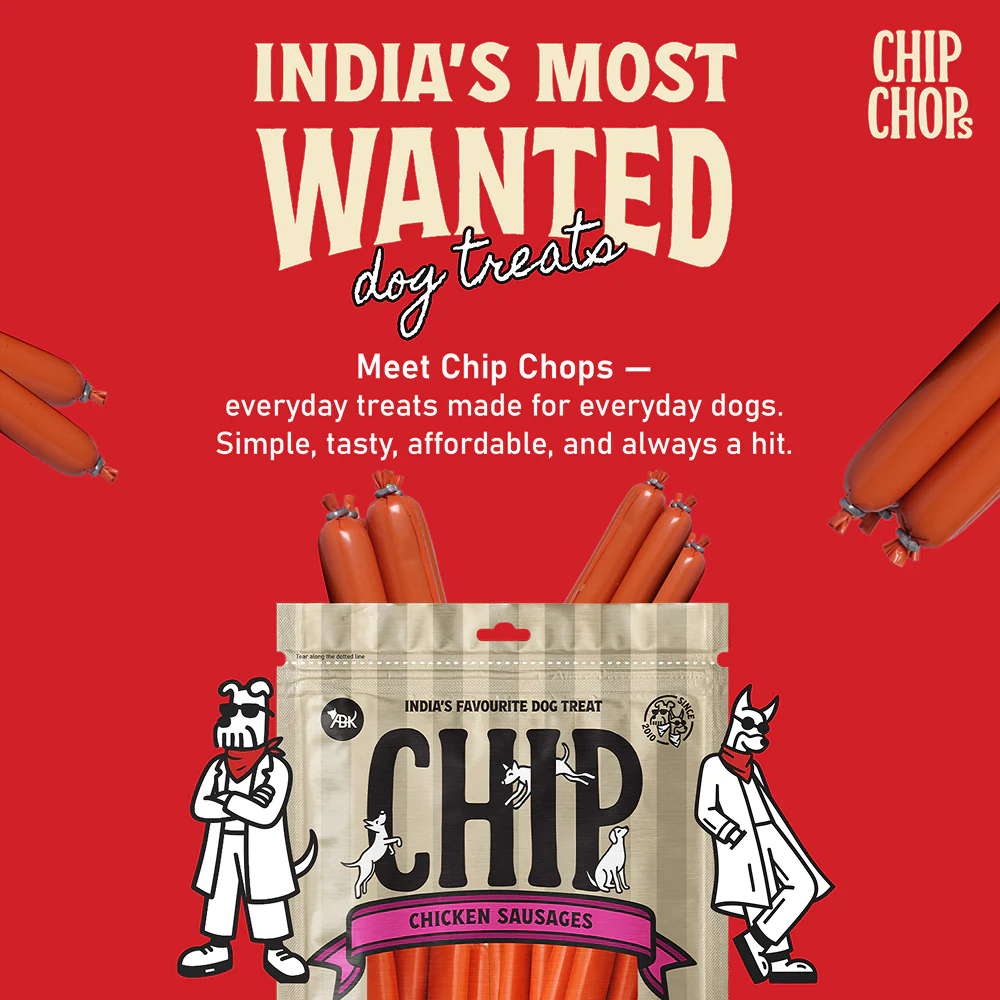Chip Chops Chicken Sausages Dog Treats - Image 3