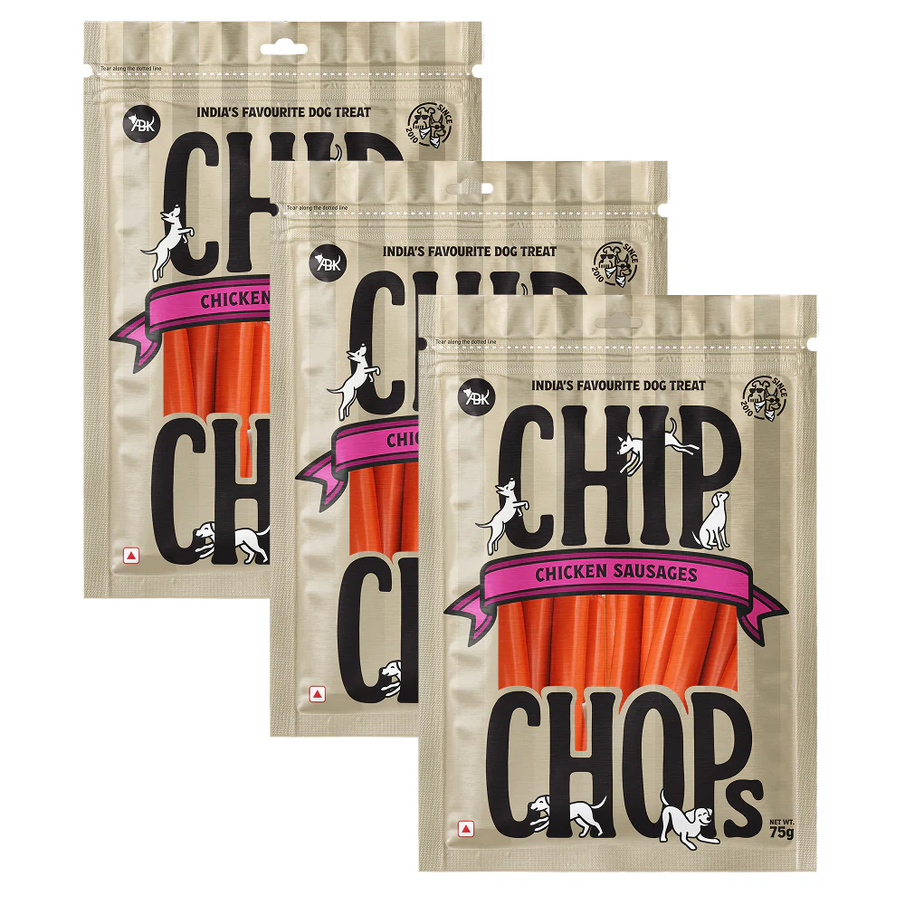Chip Chops Chicken Sausages Dog Treats - Image 8