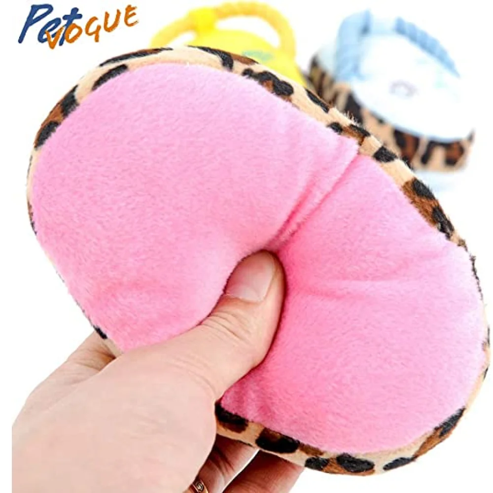 Chip Chops Chicken Tenders Dog Treats, Pet Vogue Blue Sandal Shaped Plush Toy & Goofy Tails Green Sport Tennis Ball Toy Combo for Dogs - Image 11