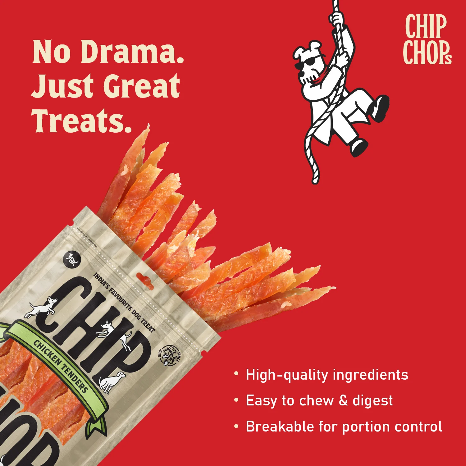 Chip Chops Chicken Tenders Dog Treats - Image 5
