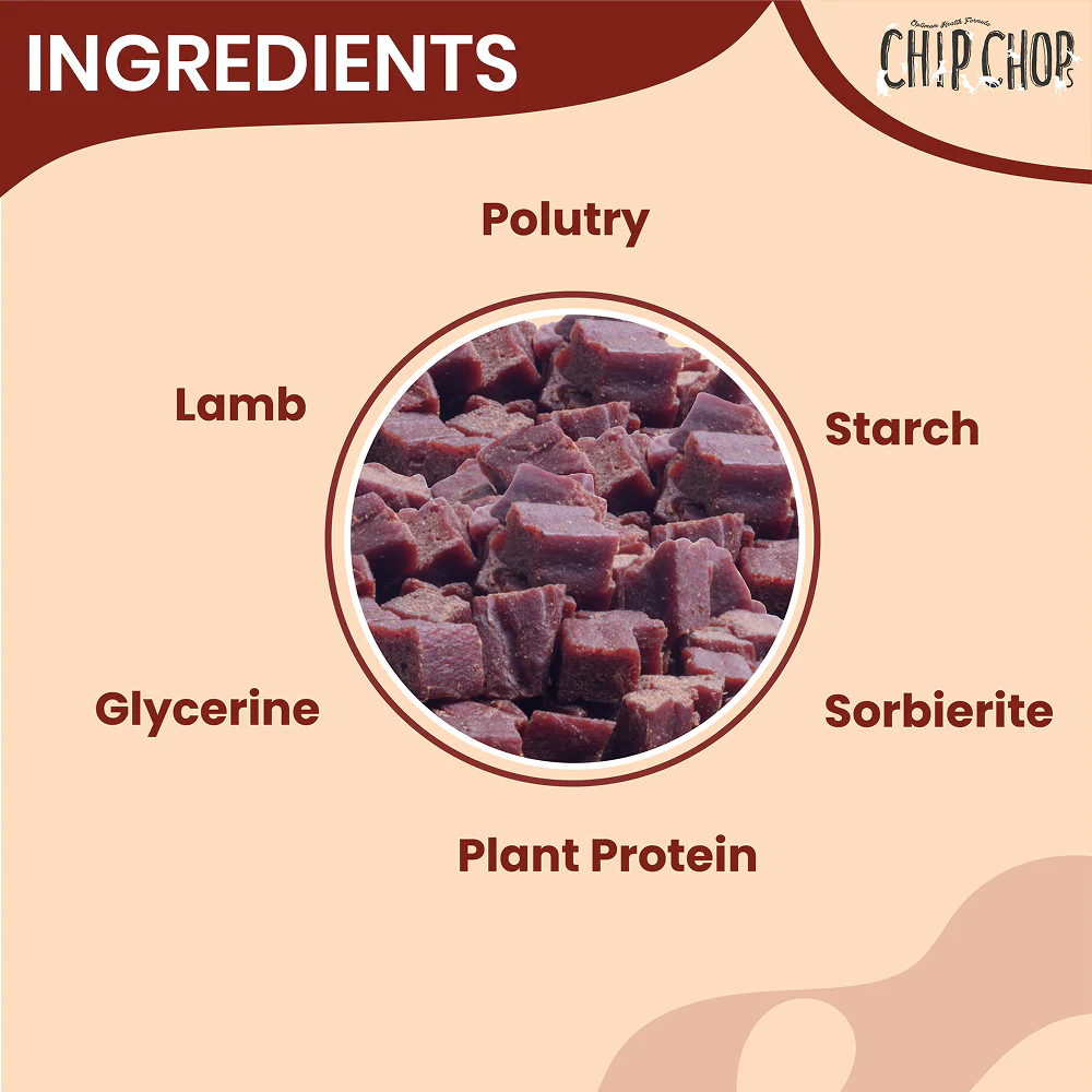 Chip Chops Lamb Cubes Dog Treats - Image 6