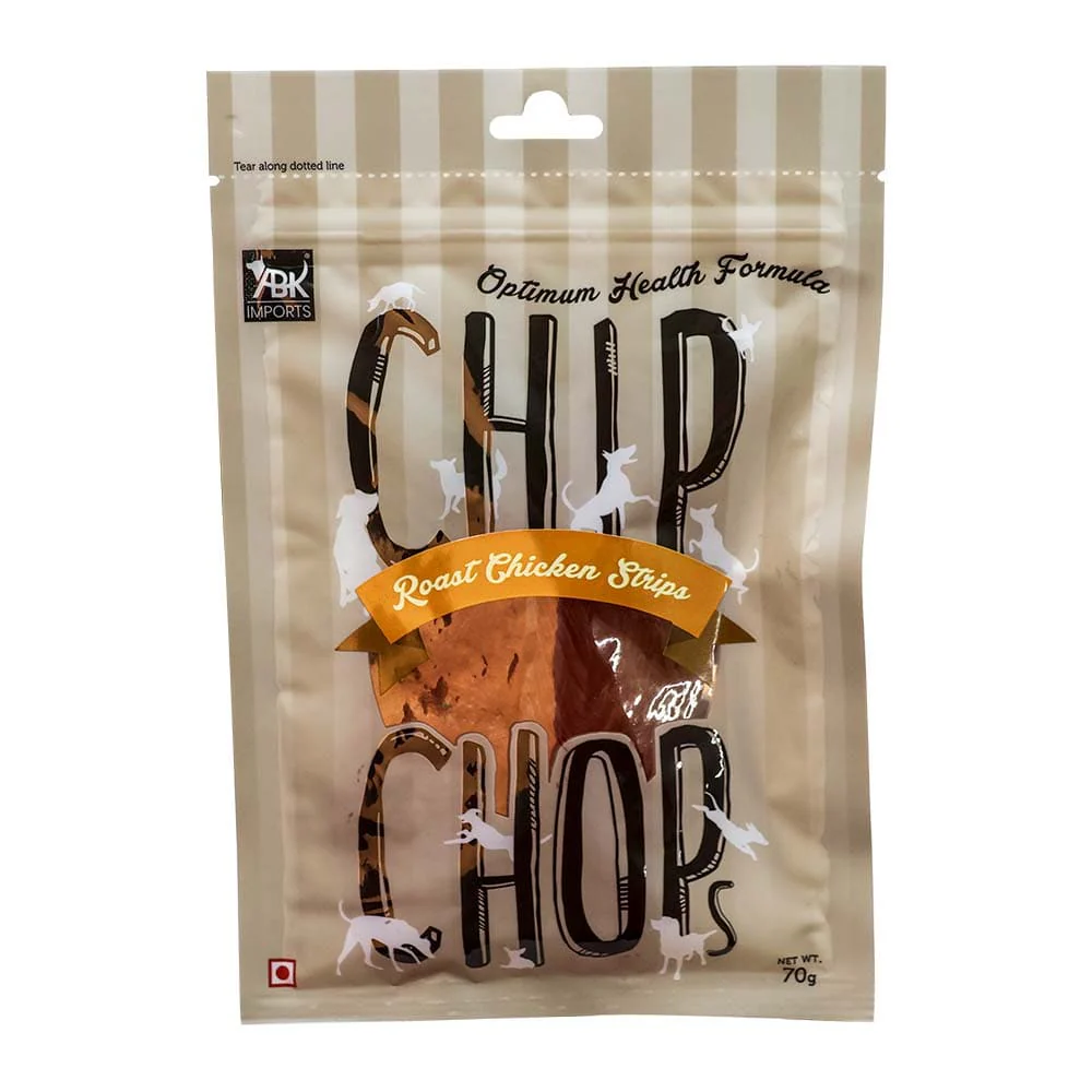 Chip Chops Roast Chicken Strips & Kong Classic Red Toy Combo for Dogs - Image 2