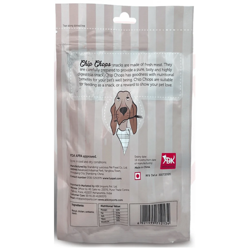 Chip Chops Roast Duck Strips, Chicken Tenders, Biscuit Twined with Chicken Dog Treats Combo (Pack of 3) - Image 4