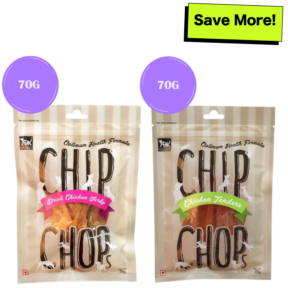 Chip Chops Sun Dried Chicken and Chicken Tenders Jerky Dog Treats Combo - Image 16