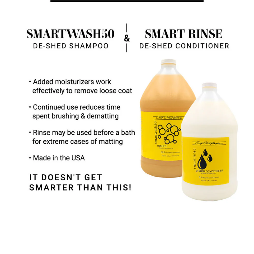 Chris Christensen SmartWash50 De Shed Shampoo for Dogs and Cats - Image 2