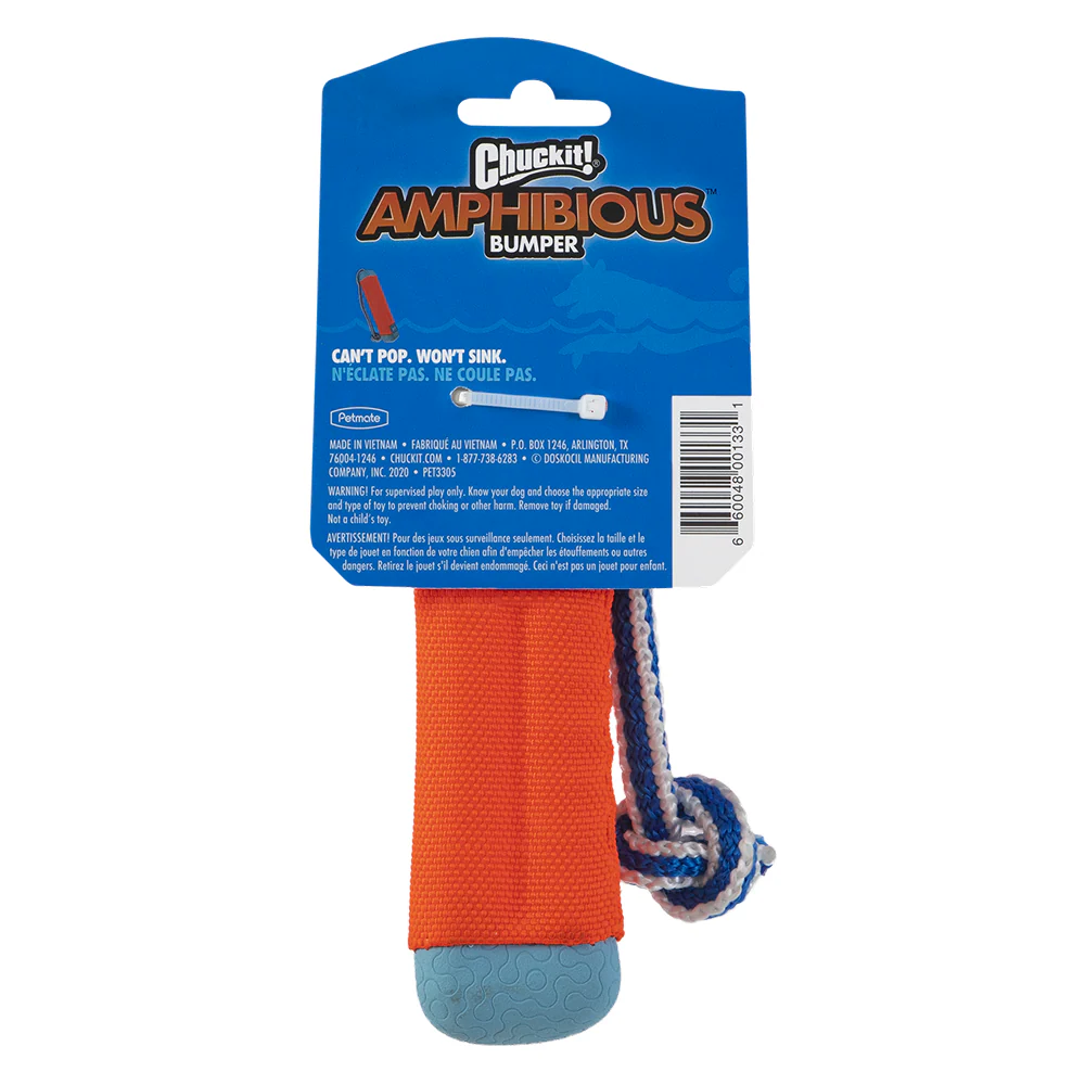 Chuckit! Amphibious Bumper Toy for Dogs (Orange) - Image 6
