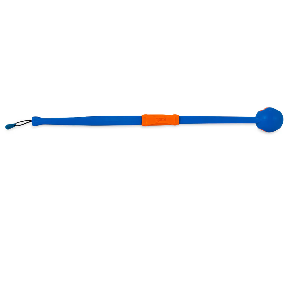 Chuckit! Fetch and Fold Ball Launcher for Dogs (Blue/Orange) - Image 8