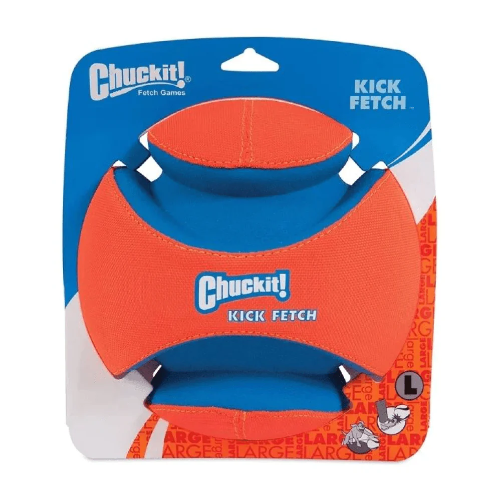 Chuckit! Kick Fetch ball Toy for Dogs (Orange) - Image 2