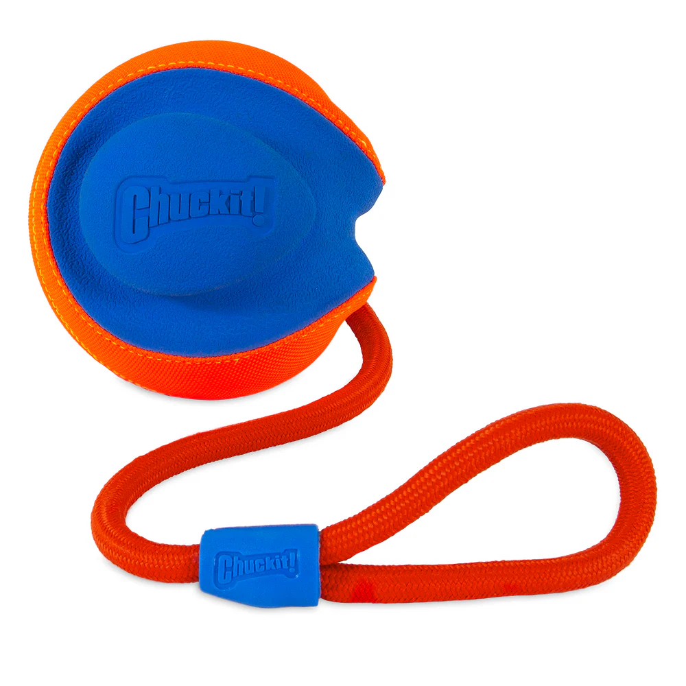 Chuckit! Rope Fetch Toy for Dogs (Orange&Blue) - Image 4