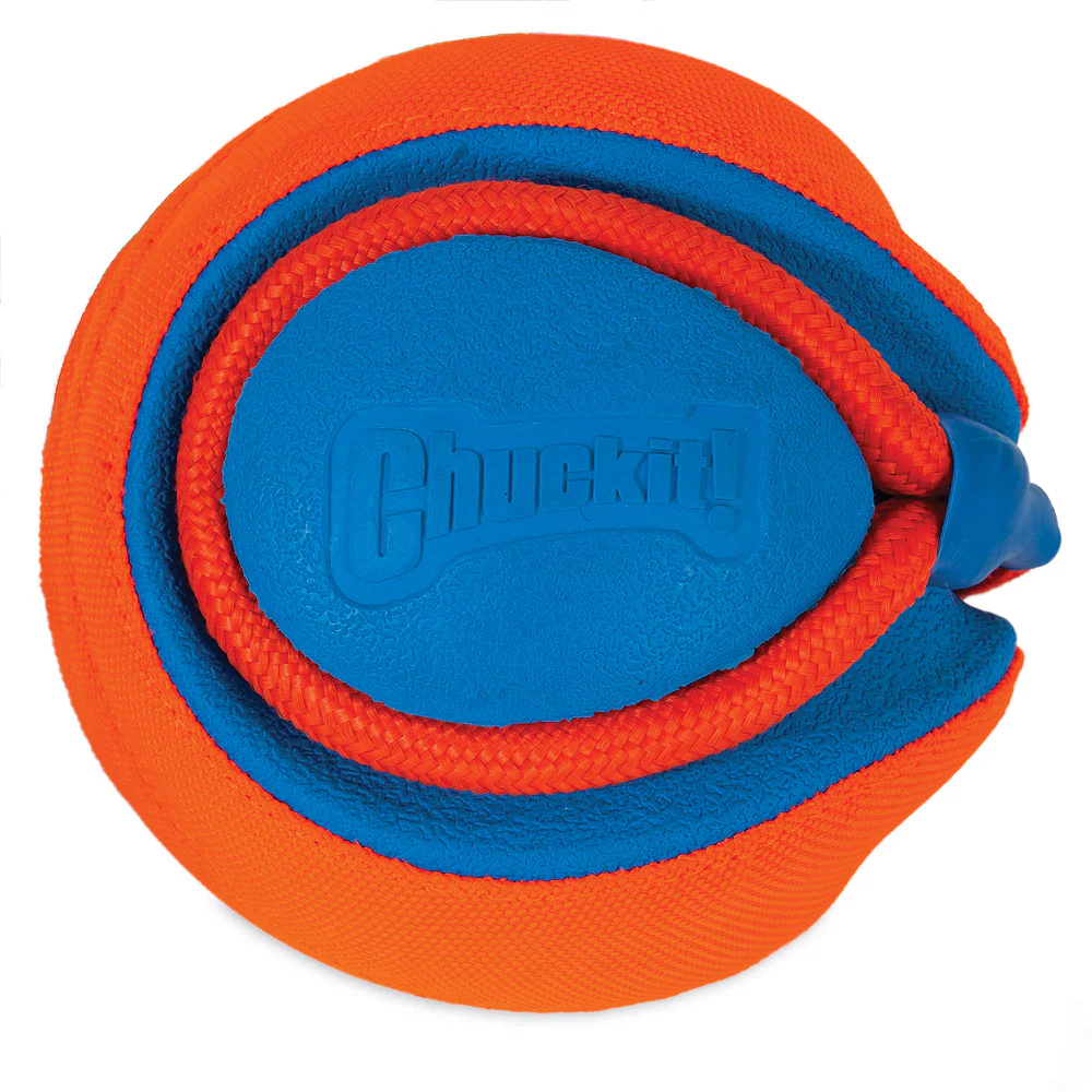 Chuckit! Rope Fetch Toy for Dogs (Orange&Blue) - Image 5
