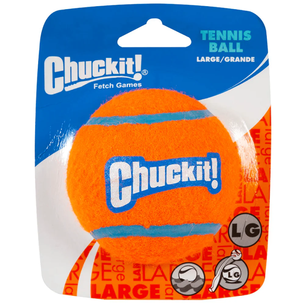 Chuckit! Tennis Ball for Dogs (Blue/Orange) - Image 4