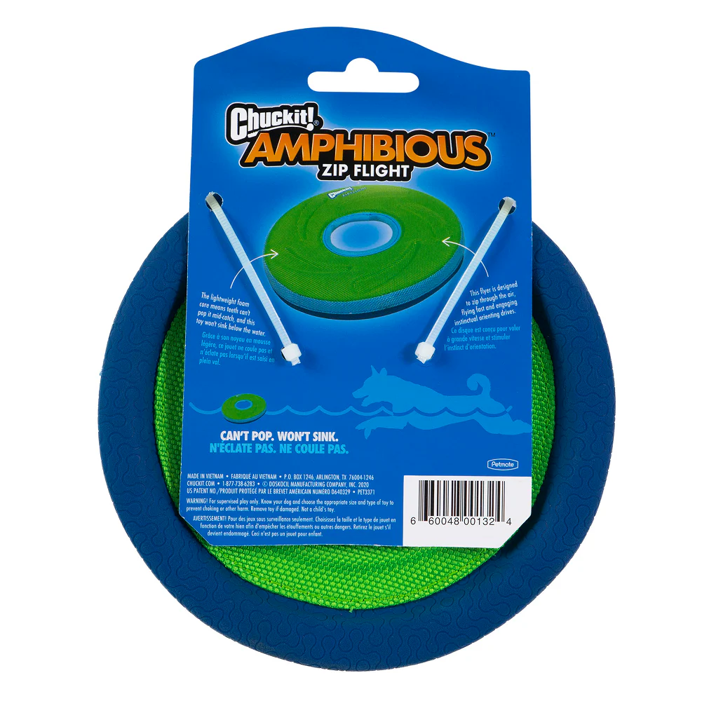 Chuckit! Zipflight Toy for Dogs (Green) - Image 3