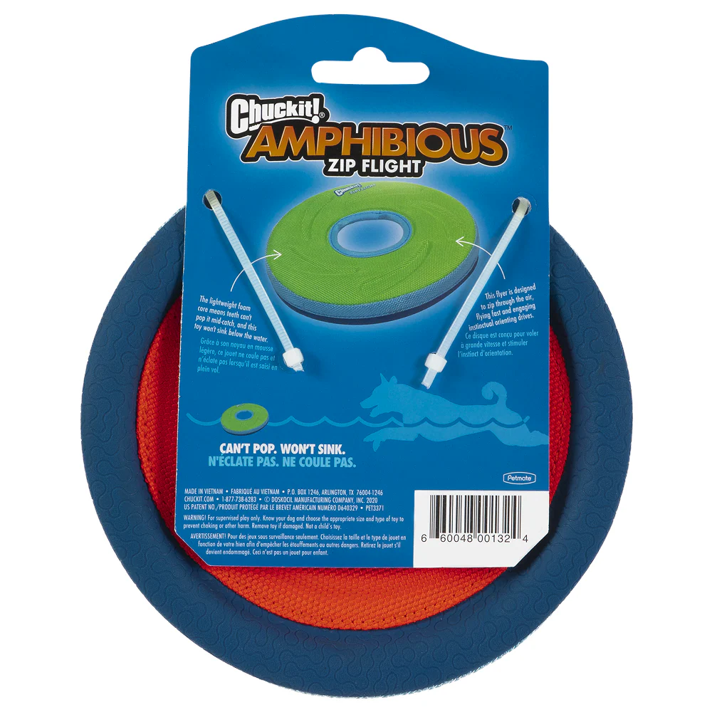 Chuckit! Zipflight Toy for Dogs (Orange) - Image 5