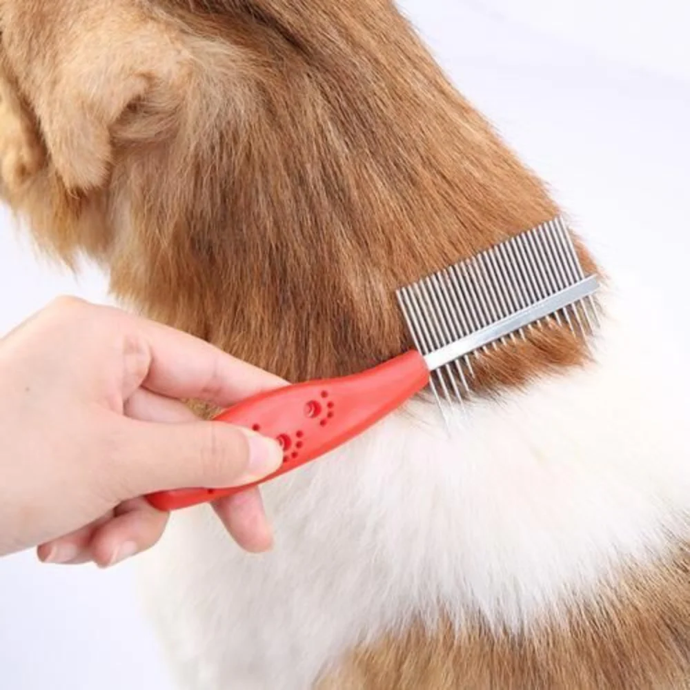 Chullbull Double Sided Comb for Dogs and Cats - Image 3