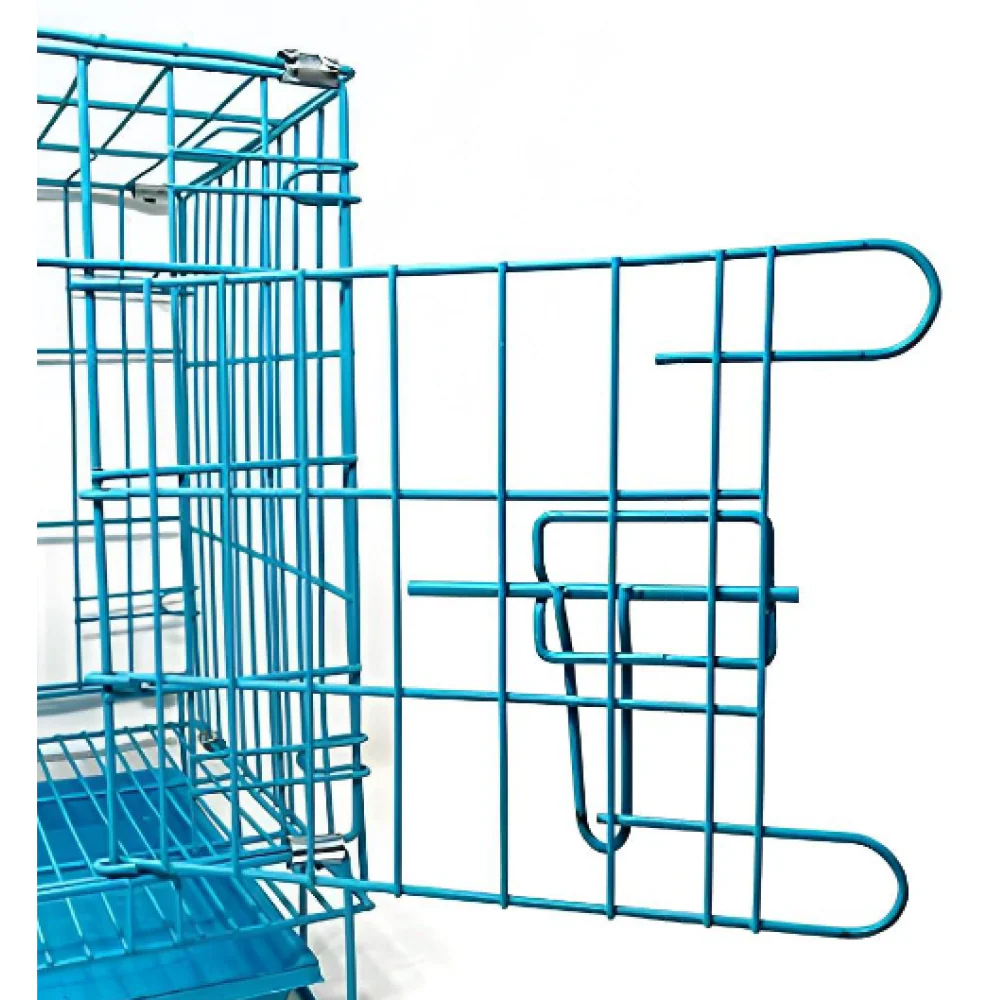 Chullbull Dual Door Heavy Duty Iron Powder Coated with Removable Tray Carrier for Dogs and Cats - Image 4