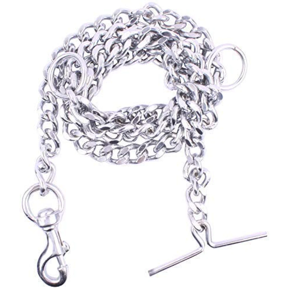 Chullbull Durable Light Weight Chain Leash and Choke Collar for Dogs - Image 4