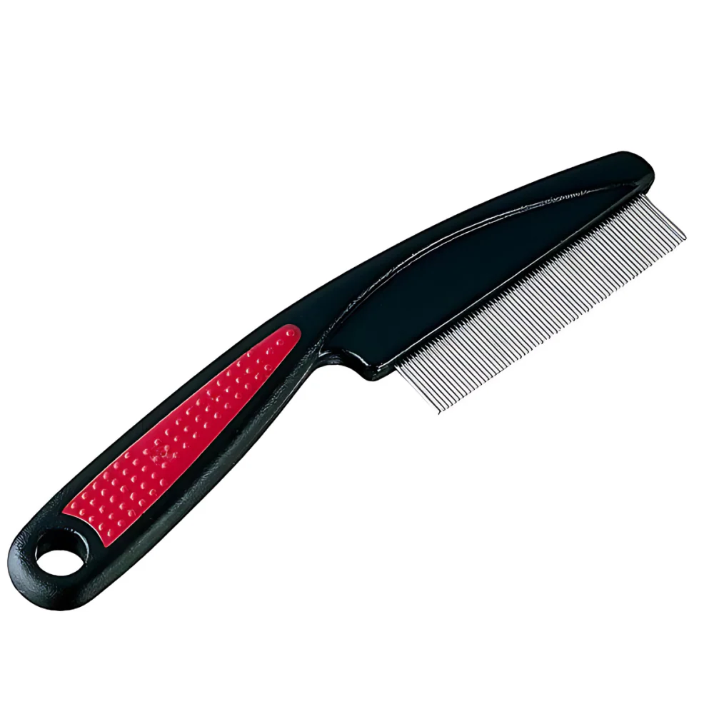 Chullbull Flea Comb for Dogs and Cats (White) - Image 4