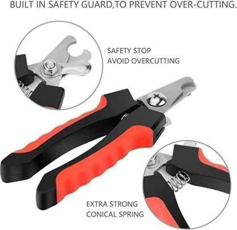 Chullbull Nail Cutter with Filer and Double Sided Comb Grooming Kit for Dogs - Image 3