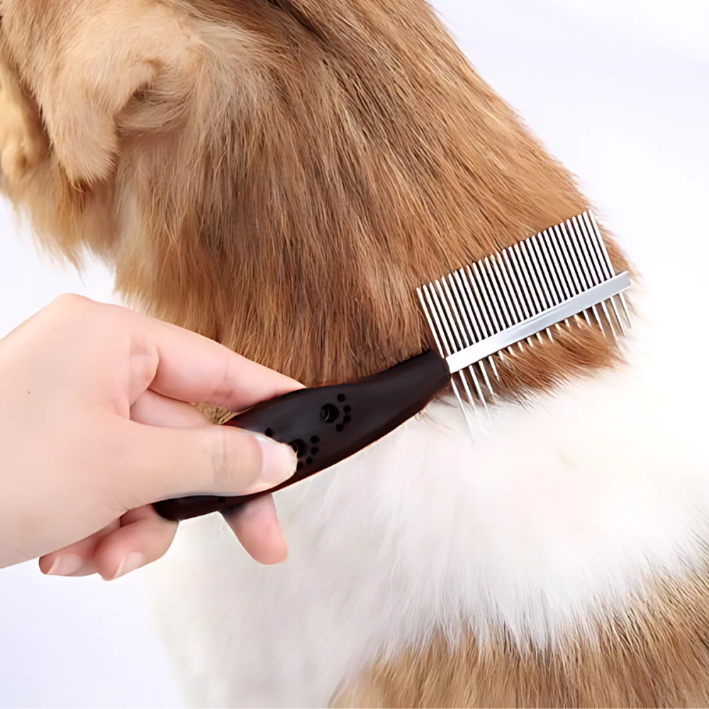 Chullbull Nail Cutter with Filer and Double Sided Comb Grooming Kit for Dogs - Image 5